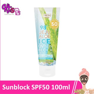 Fresh Jeju Aloe Ice Sunblock SPF50 100ml