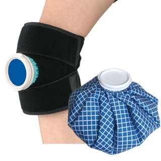 Cold compress and hot compress with cloth ice bag after sports joint injury, knee and ankle sprain after operation, reduce fever and reduce temperature repeatedly apply face