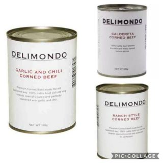 DELIMONDO Easy Open Can Corned Beef 380 grams