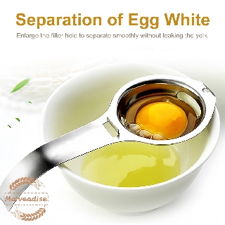 Stainless Steel Egg White Yolk Filter Separator Sieve Kitchen Gadget Cooking Tool
