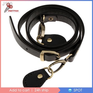 ▪【COD Stocked】Adjustable Genuine Leather Shoulder Bag Strap Handle Replacement Coffee prettyia1