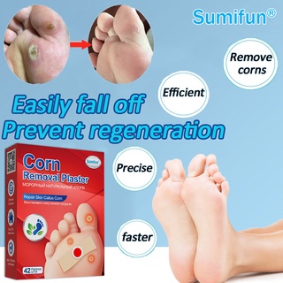 42pcs Warts remover Foot Corns Remover Patch To remove calluses on the feet Patch For foot treatment