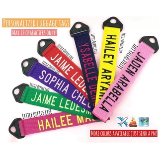 ¤personalized luggage tags