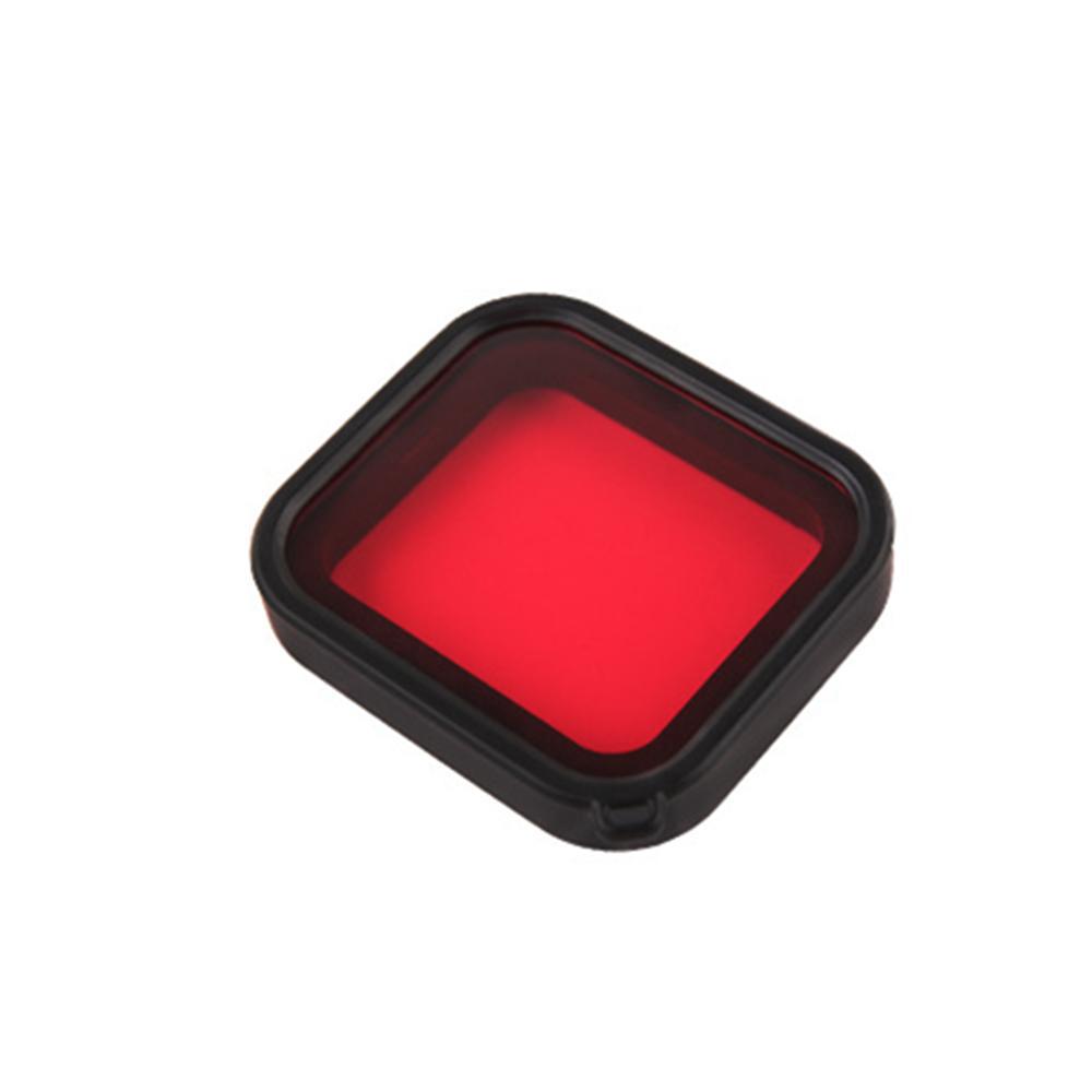 Diving Filter for GoPro Hero 7/6/5 Cover Lens Filter Cap Red/Pink/Purple Filter For Go Pro Accessory (3)