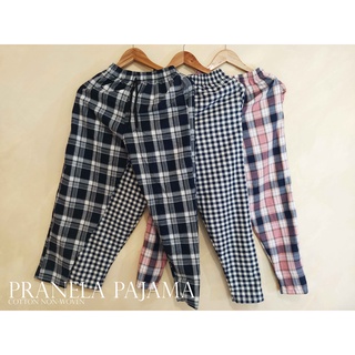 Pranella Pajama Checkered Pants New Trendy Cotton Non Woven