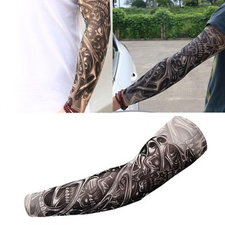 Punk Skull Theme Fake Tattoo Arm Temporary Tattoos