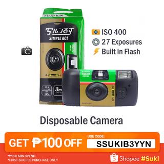 Fujifilm Simple Ace Disposable Camera (ISO 400 / 35mm Film) Fool Camera