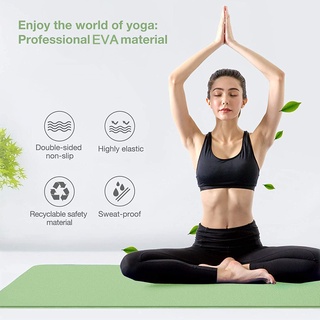 【COD】✺✧Yoga Mat Non Slip yoga exercise mat yogamat thick YJT