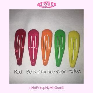 Candy Colored Clips ( 5 PIECES per set ) (3)