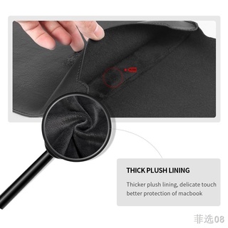 ◙◕Laptop stand bag/Pouch Leather Sleeve magnets Case with holder function For Laptop macbook 11 12 1 (7)