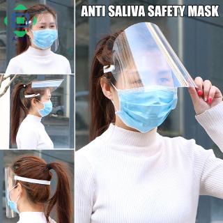 Anti-fog Empty Top Cap Clear Full Face Splash-proof Face Protective Shield Guard Hat Anti Spittle