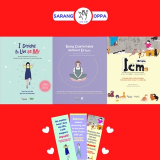 I Decided To Live As Me + Being Comfortable + 1 CM Origin Book Bundle