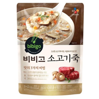 [Bibigo] Korean Rice Porridge Series 420g - Beef Rice Porridge 420g