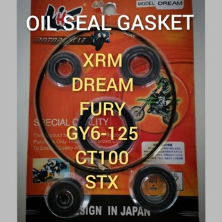 OIL SEAL GASKET XRM/DREAM/FURY/GY6-125/CT100/STX/TMX