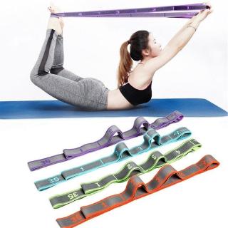 Training Pilates Fitness Exercise Gym Workout Elastic Belt Pull Rope Yoga Stretch Strap Resistance Band