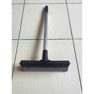 doble faced glass wiper squeegee w/cleaner devive