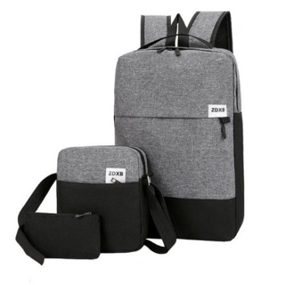 YQY Wave Cannoi #104 korean Backpack Set (3 in 1)