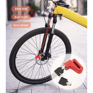 Motorcycle / Bike Anti-theft Disc Brake Lock