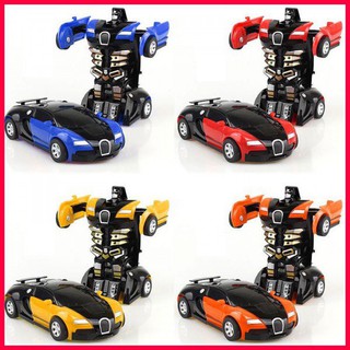 Transform Car,Rescue Bots Deformation Car One-Step Car Robot Vehicle Model Action Figures Toy Transf