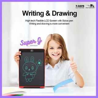 LCD Writing Tablet For Kids Children 8.5 Inches LCD Drawing Tablet Electronic Writing Board With Sty