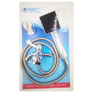 Telephone shower set with two way faucet (3)