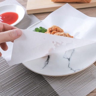 Food oil-absorbing paper 50 pcs Kitchen frying mat paper Tempura oil-absorbing paper Frying barbecue oil filter paper (3)