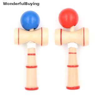 WBPH Belle Kid Kendama Ball Japanese Traditional Wood Game Balance Skill Educational Toy Modish
