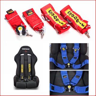 Sabelt Safety Seat Belt Shoulder Strap Adjustable Harness With Camlock 4/5/6 Point Snap-On 3" Wide