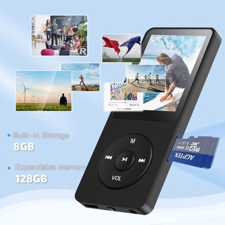 【Ready Stock】 2022 Newest Bluetooth 5.0 MP3 Player HIFI Sport Music Speakers MP4 Media FM Radio Voice Recorder Ebook Reader (9)