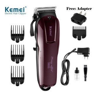 Kemei KM - 2600 Rechargeable Electric Hair Clipper Trimmer