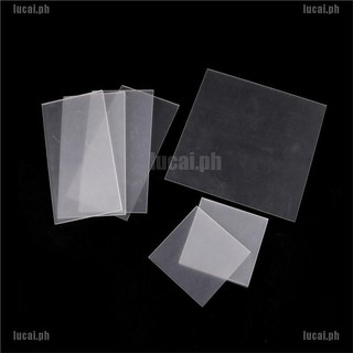 <lucai~COD>Clear Acrylic Perspex Sheet Cut To Size Plastic Plexiglass Panel DI