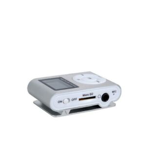 Mini MP3 player with screen silver