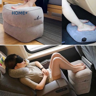 Inflatable Travel Footrest Pillow Foot Leg Rest Travel Pillow for Airplanes Buses Trains Kids Bed @p (2)