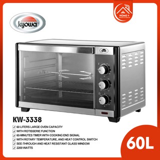 Kyowa KW-3338 Electric Oven with Rotisserie 60L