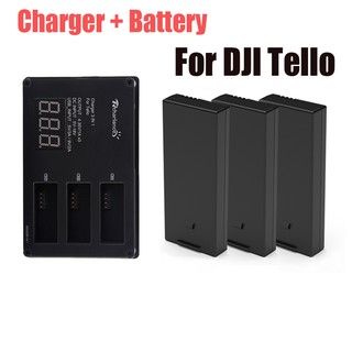 battery Original DJI Tello battery + Drone Tello Battery Charger Charging For dji hub Tello flight B