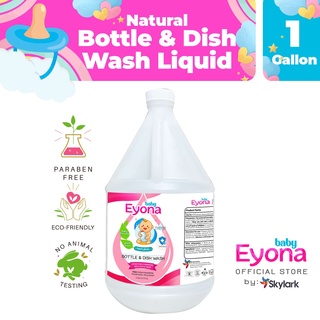 laundry detergent (G) 3.8 Liters Eyona Natural Baby Bottle & Nipple Cleanser, Dishwashing Liquid