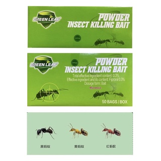 Original Greenleaf Effective Insect Killer Ant killing bait powder (1 Box)