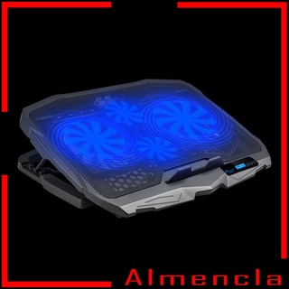 [ALMENCLA] Adjustable Laptop Cooler Stand Cooling Pad Mounts for 10-16.5 Inches