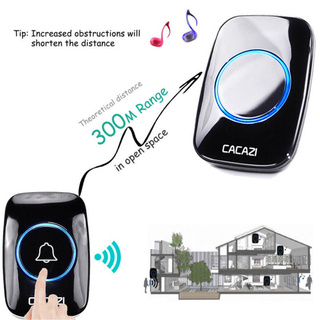 geeka-LED Wireless Doorbell 38 Songs Chime Door Bell (5)