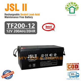 JSL II Brand 12V 200AH For UPS and Solar Rechargeable Sealed Lead-Acid Battery COD