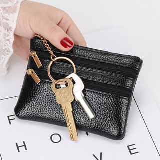 Coin purse women's wallet mini soft leather handbag small wallet key case coin bag card holder short