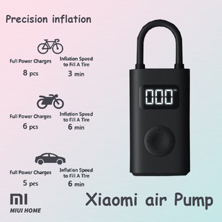 Xiaomi air Pump Inflator Portable Tire Pressure Detection Electric Inflator Air compressor portable