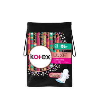 Kotex Luxe Ultrathin Feminine Pads 28cm (16 Pads)