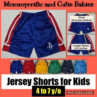 Jersey Shorts for Kids (4-7 y/o)
