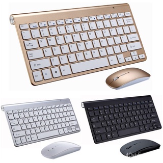 2.4G Wireless Keyboard and Mouse Protable Mini Keyboard Mouse Combo Set For Notebook Laptop Mac Desk