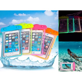 cellphone water proof glowing dark water proof pouch pvc