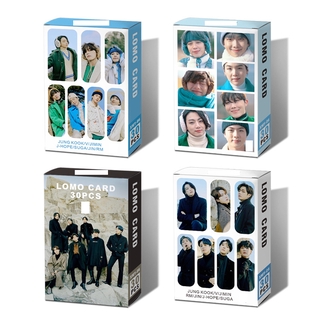 BTS Lomo Card Kpop Photocard Winter Season's Greetings 30Pcs\Box