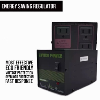 EZTech Shop Enviro Power Regulator 500W With 110V Automatic Voltage Regulator AVR Computer