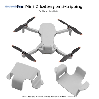 ElectronicMall01 Drone Battery Anti-Drop Cover Buckle Holder Mount for DJI Mavic Mini 1/2