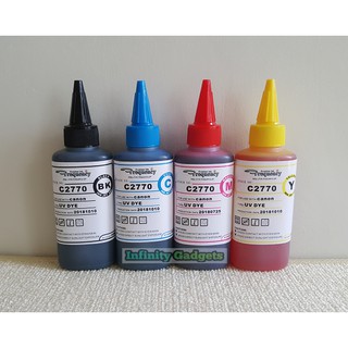 Frequency UV Dye Ink for Canon C2770 100ml (Set of four)